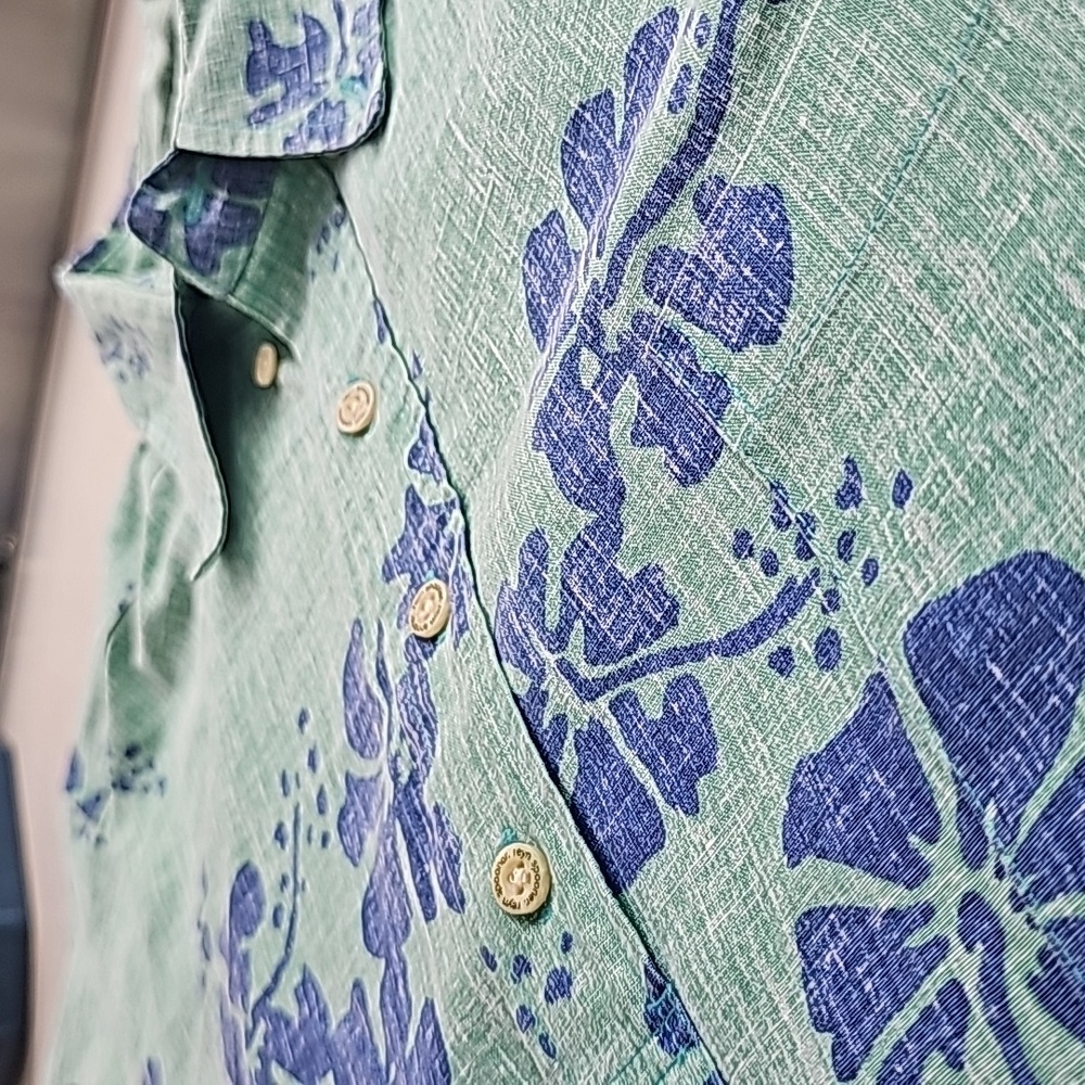 Reynolds Spooner Hawaiian Tropical Shirt - Picture 8 of 8